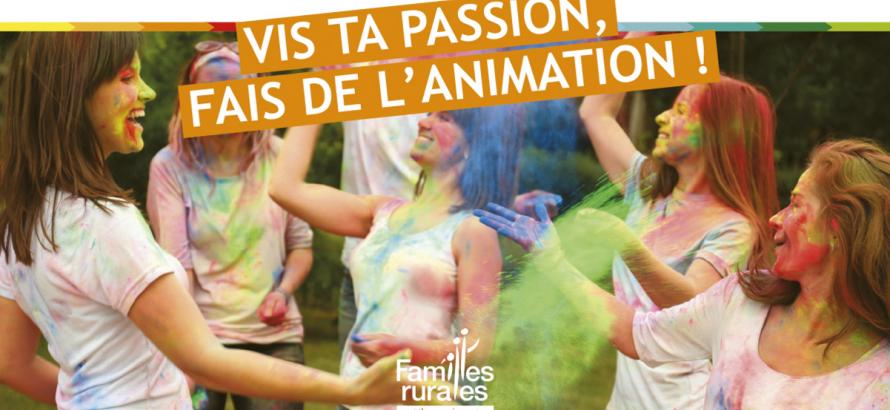 Vis ta passion, fais de l'animation !